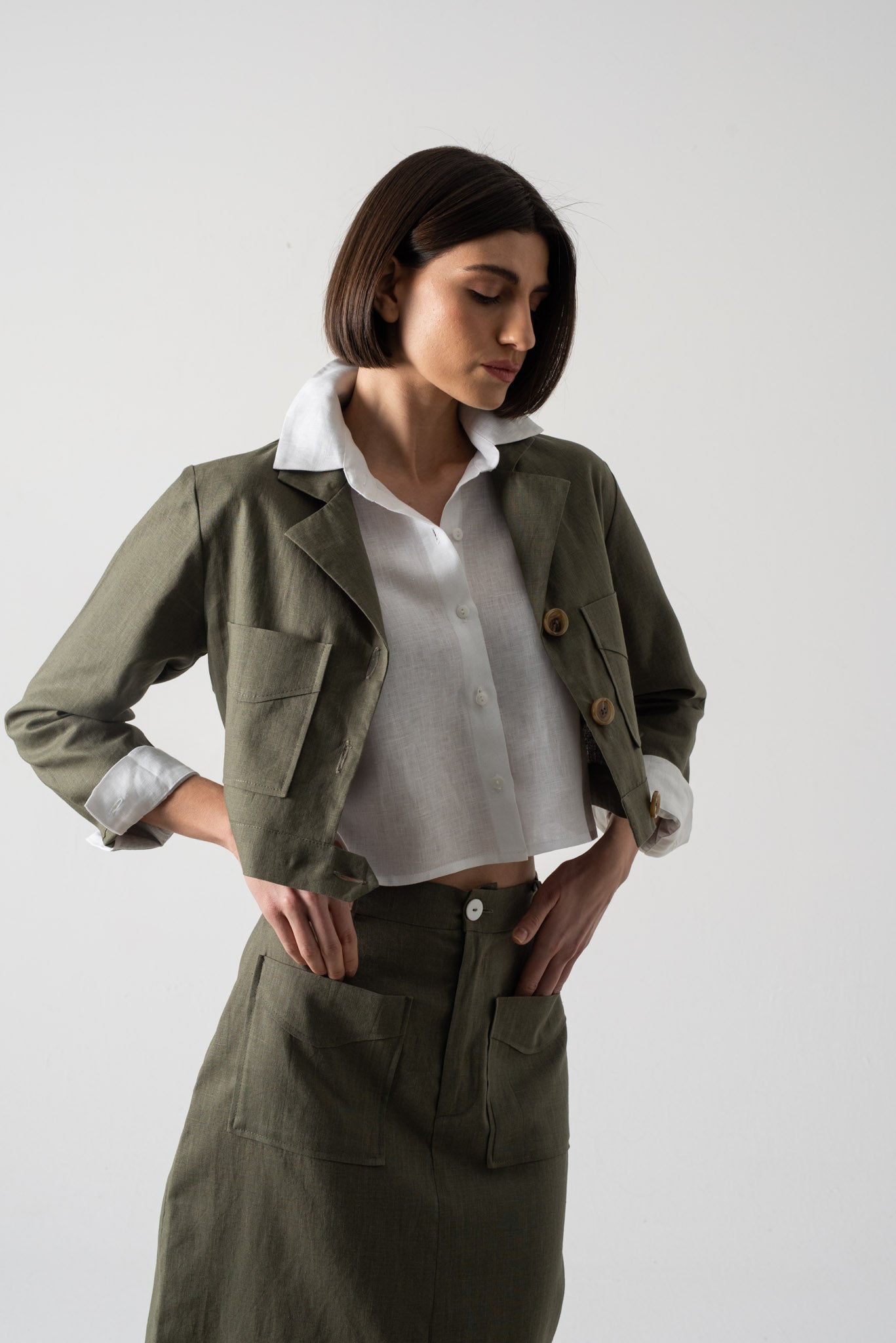 Ezara Shirt White Luxmii