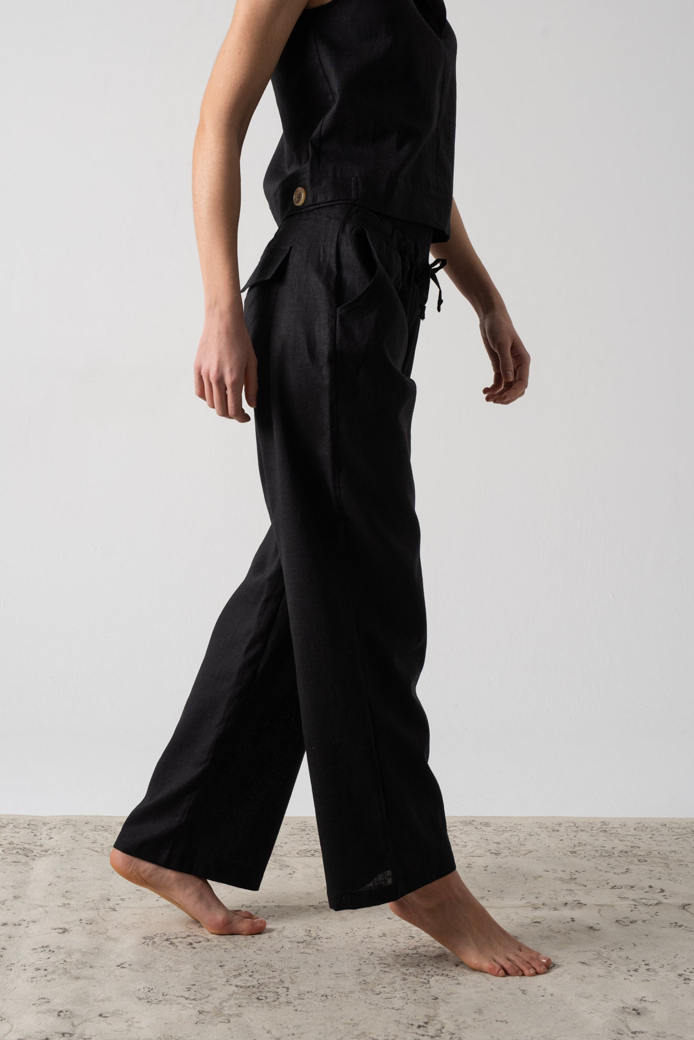 Giorno Pant Black Luxmii