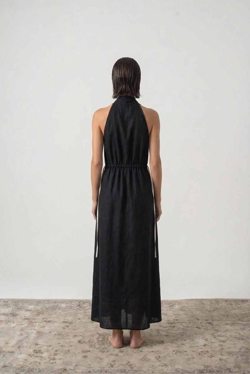 Giuseppe Maxi Dress Black Luxmii