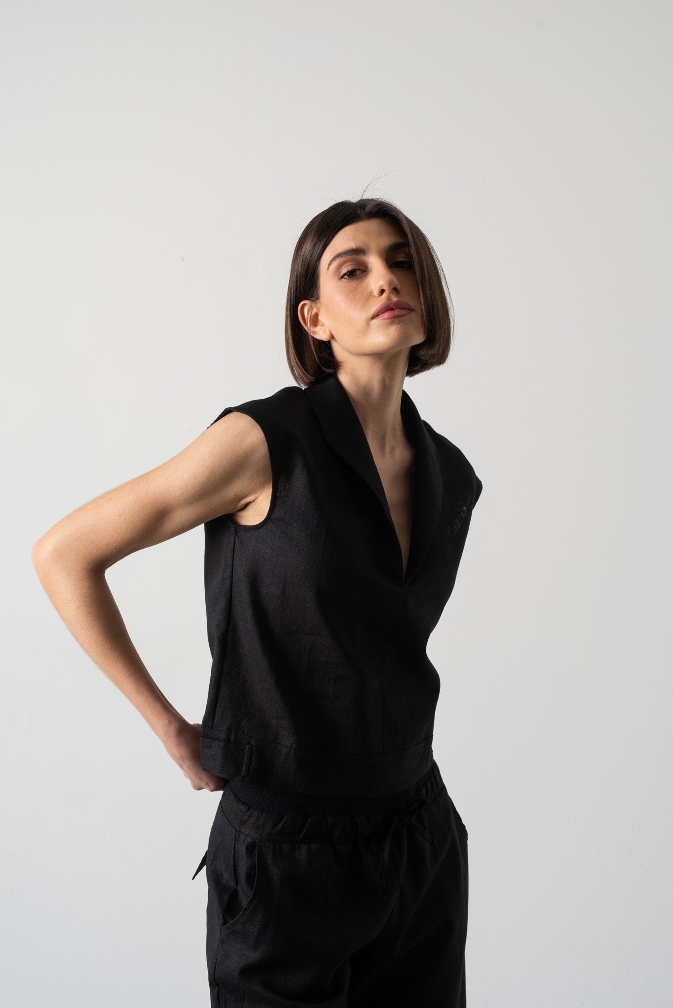 Nuvola Top Black Luxmii