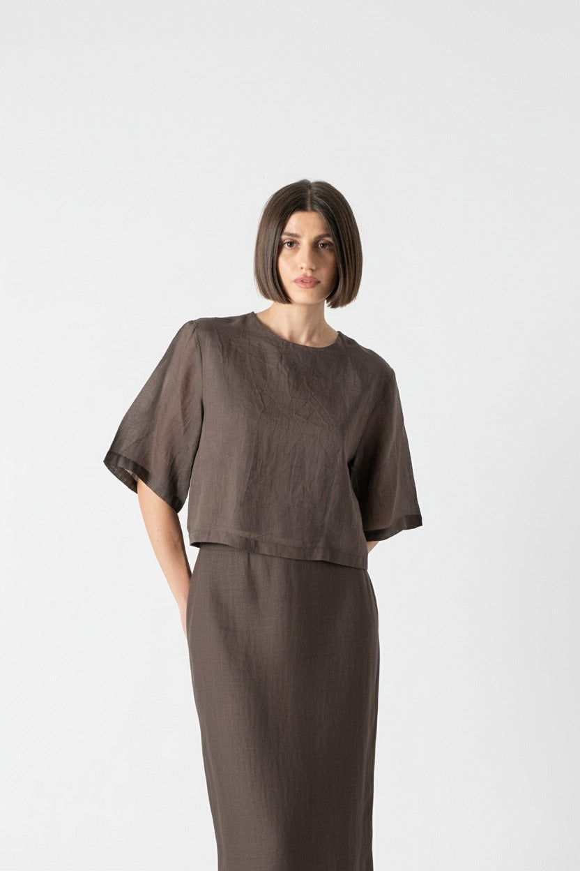 Stella Top Cocoa Luxmii