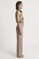 Axel Tie Top Minhwa Print Luxmii