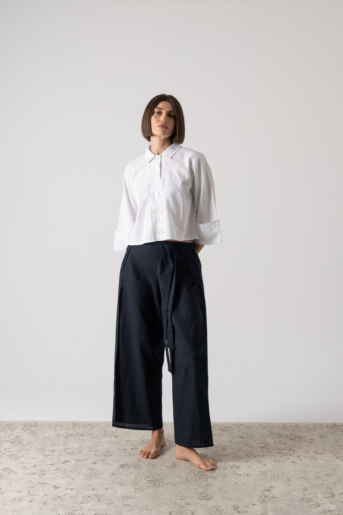 Beja Shirt Jacket White Luxmii