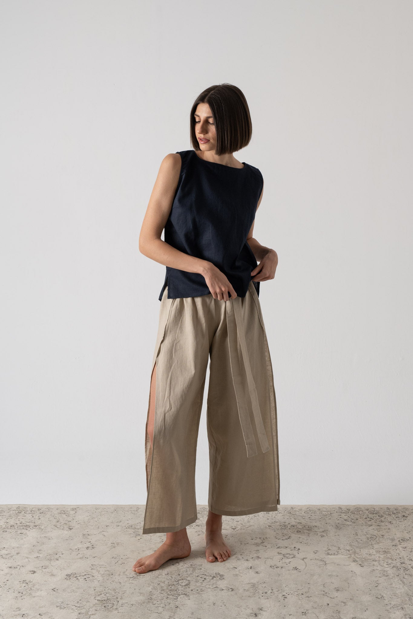 Chloé Top Navy Luxmii