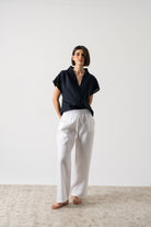 Collo Alto Top Navy Vol. II Luxmii