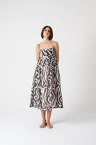 Dress 2 in Savannah print Luxmii