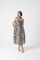 Dress 2 in Savannah print Luxmii