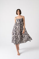 Dress 2 in Savannah print Luxmii