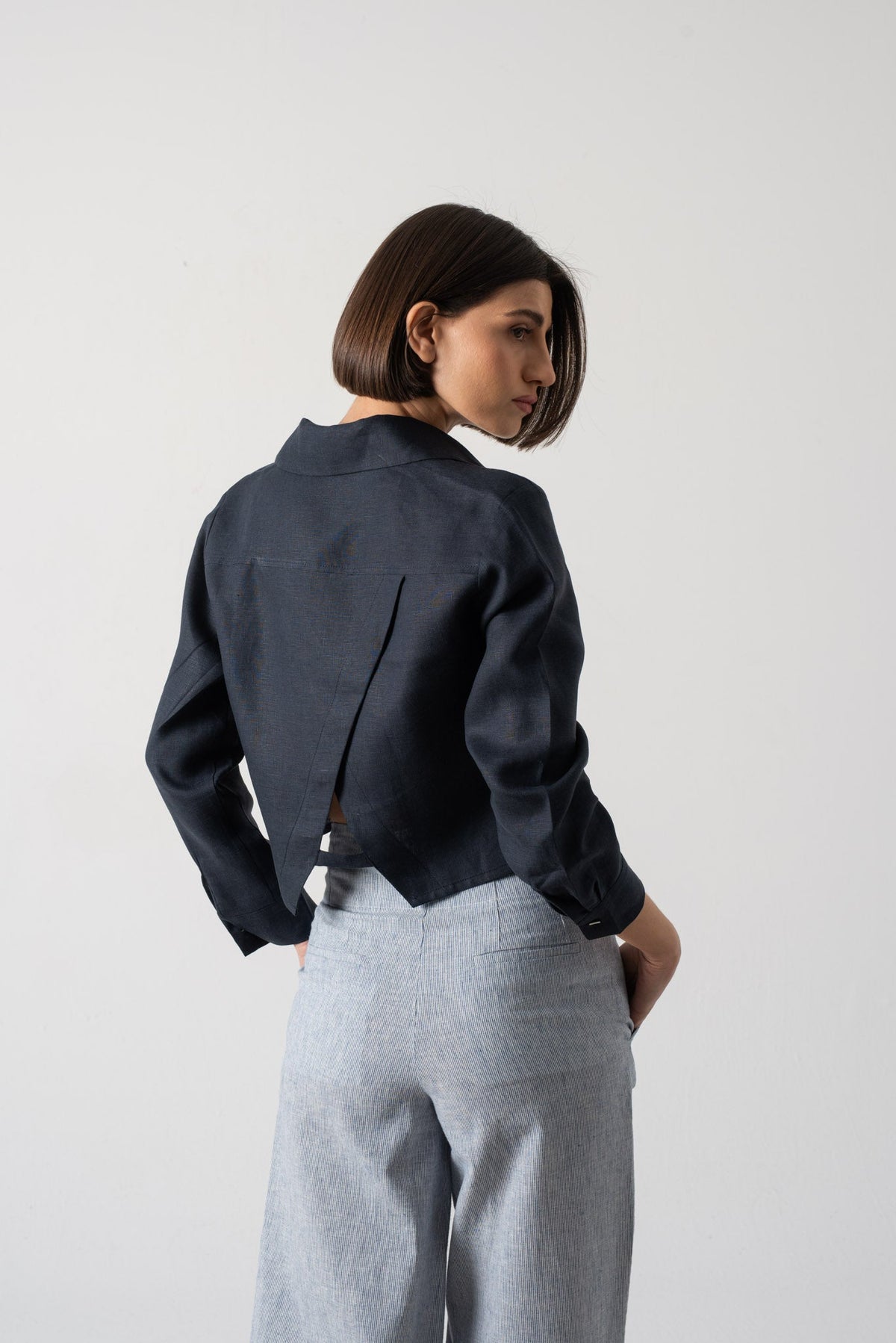 Ezara Shirt Navy Luxmii