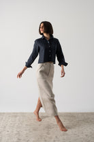 Ezara Shirt Navy Luxmii