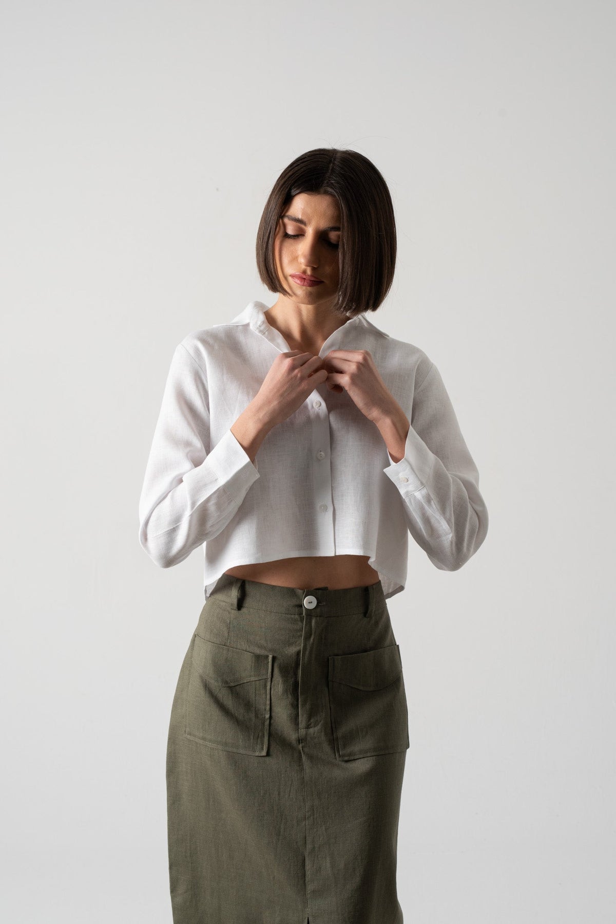 Ezara Shirt White Luxmii