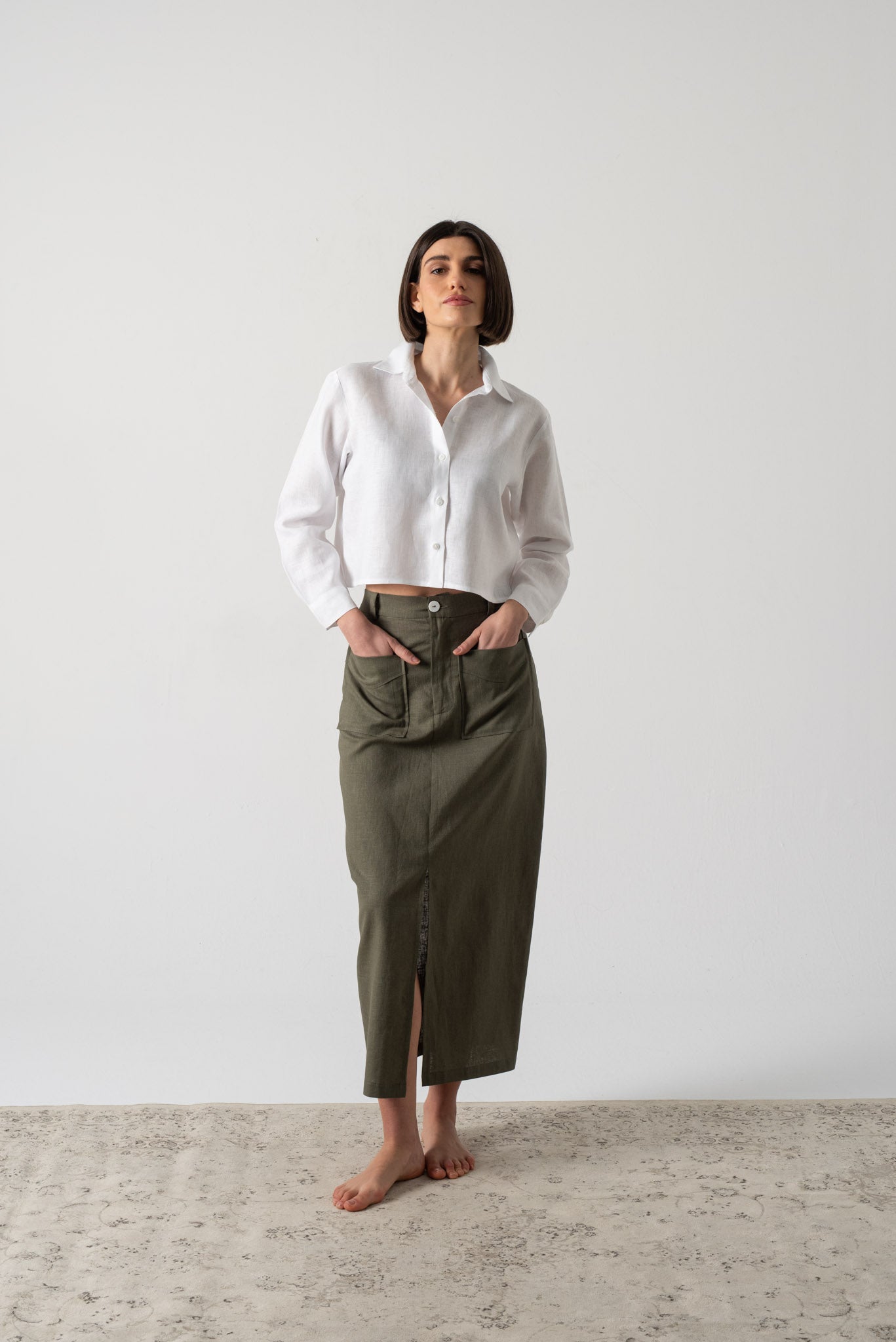 Ezara Shirt White Luxmii