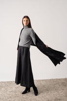 Fluire Cashmere Wrap Black Luxmii