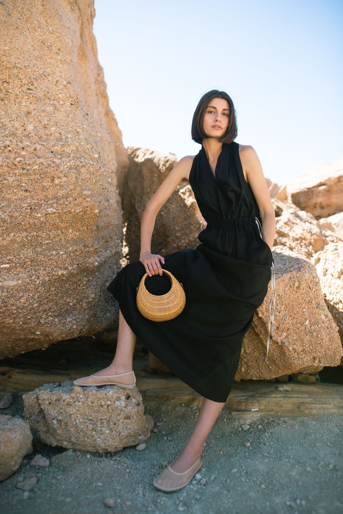 Giuseppe Maxi Dress Black Luxmii
