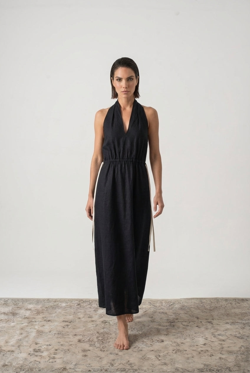 Giuseppe Maxi Dress Black Luxmii