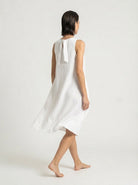 Illya Midi Dress White Luxmii