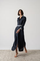 Mavi Maxi Dress Navy Luxmii