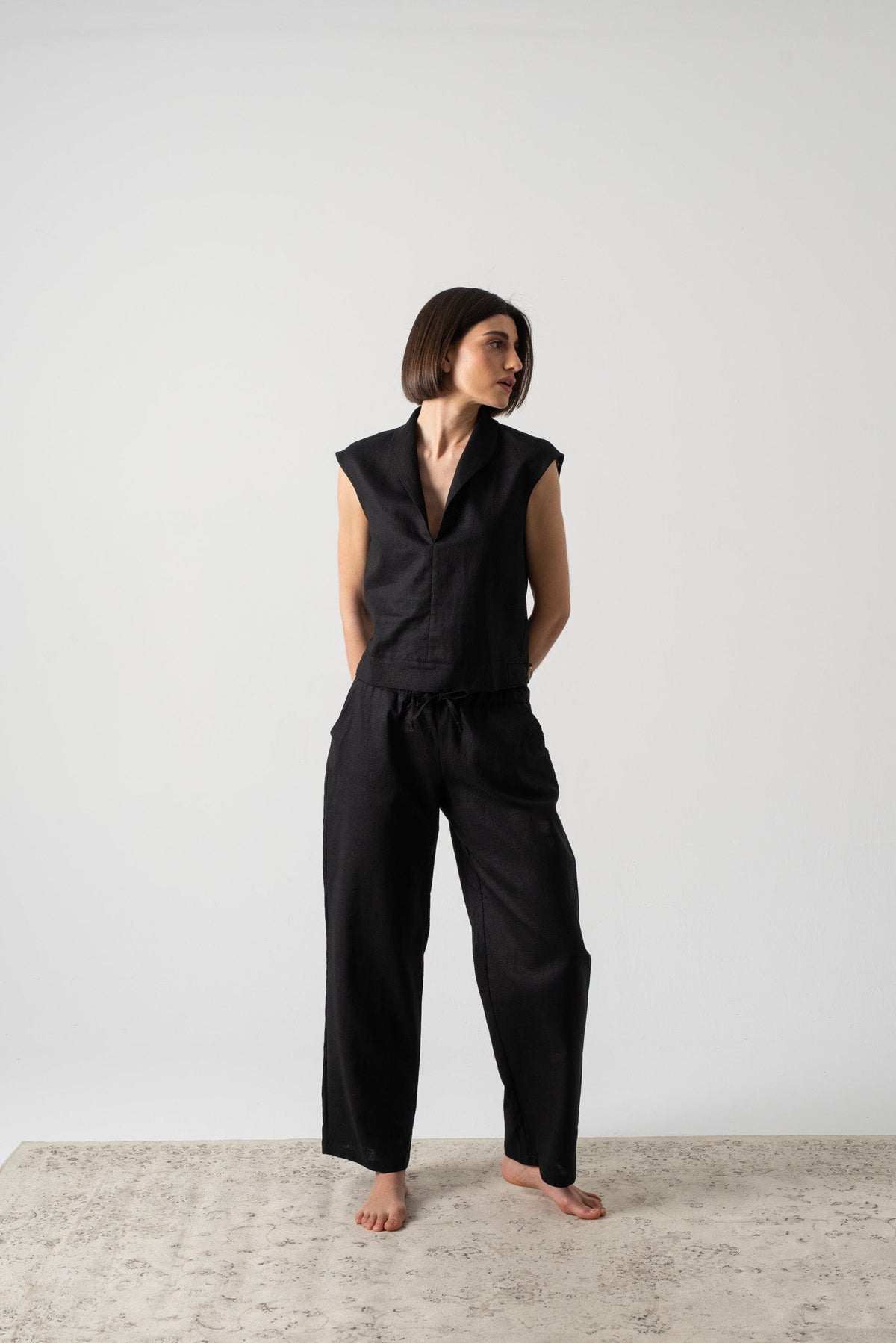 Nuvola Top Black Luxmii