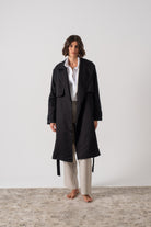 Pluie Linen Trench Coat Luxmii