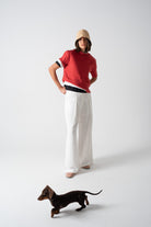 Prima T-Shirt Terracotta Red Luxmii