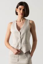 Rhea Gilet Royal Natural Luxmii