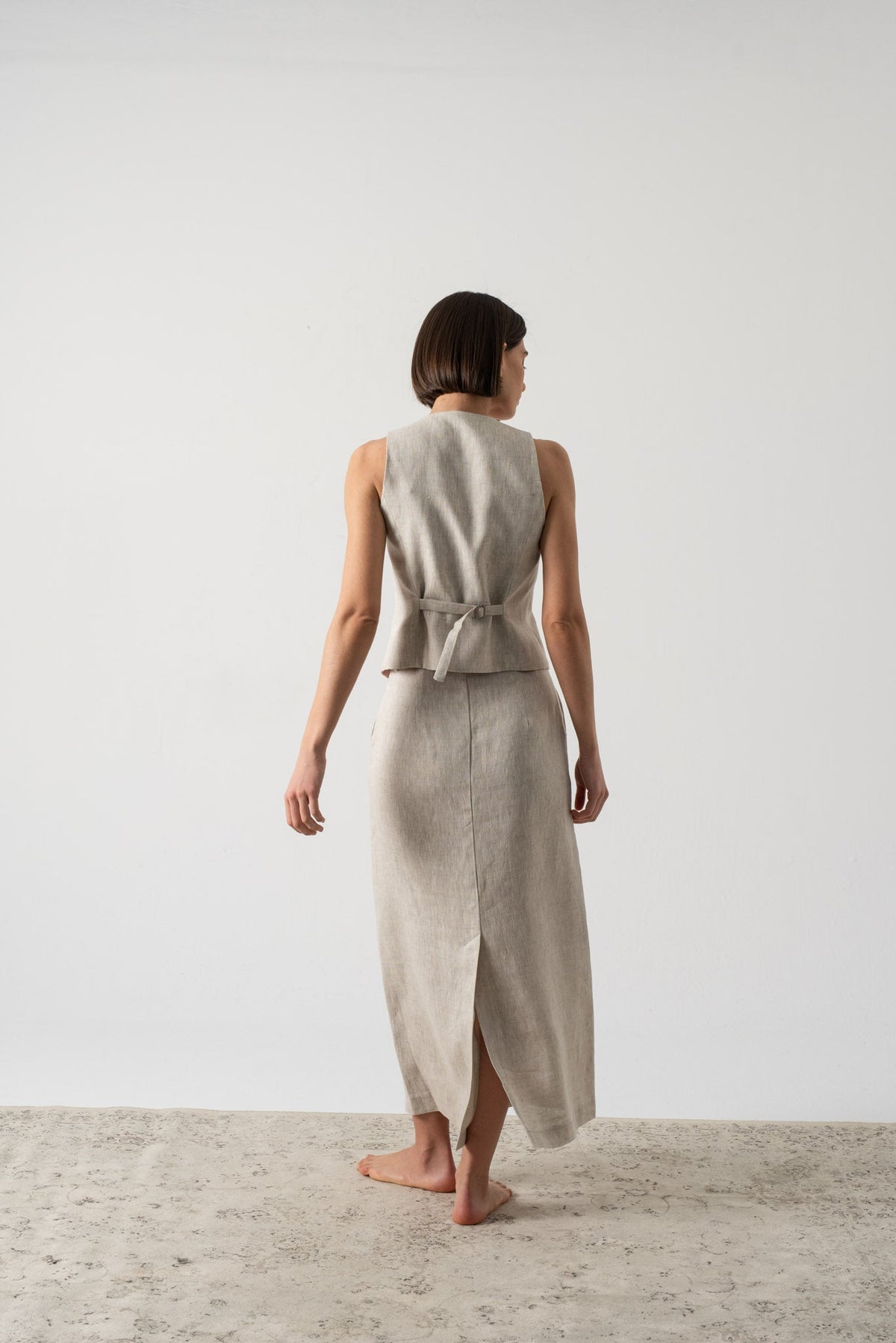 Rhea Gilet Royal Natural Luxmii