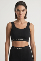 Ribbed Knie Mouvement Crop Top Luxmii