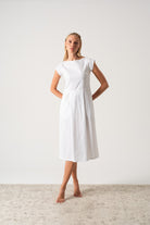 Viana Dress White Luxmii