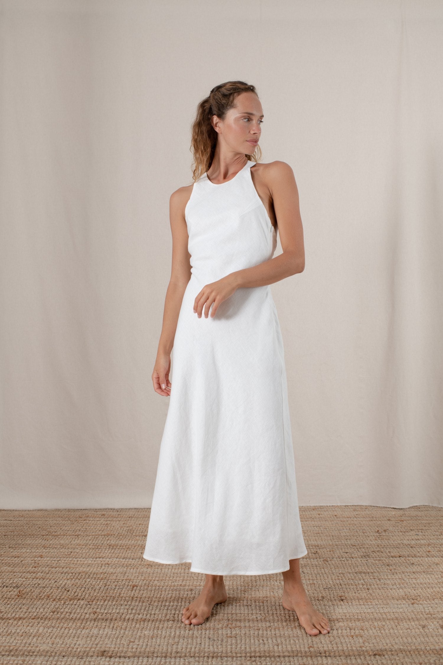 Bellez Maxi Dress White